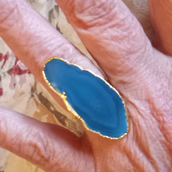 Jewelry - Blue Agate Ring